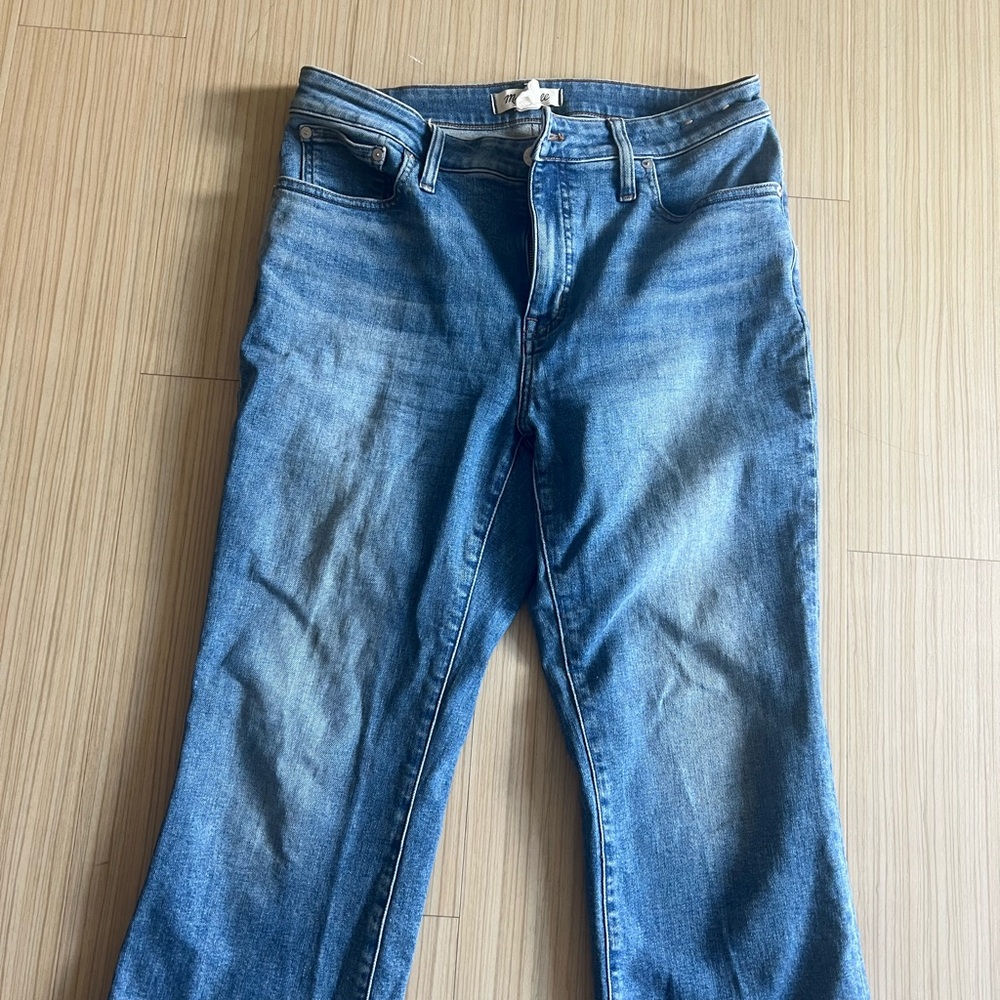 Madewell Kick Out Curvy Denim Jeans